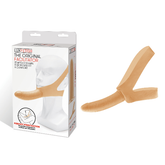 Lux Fetish The Original Facilitator Cream 5.5 Inch Realistic Dildo with Adjustable Head Straps Default Title DONGS